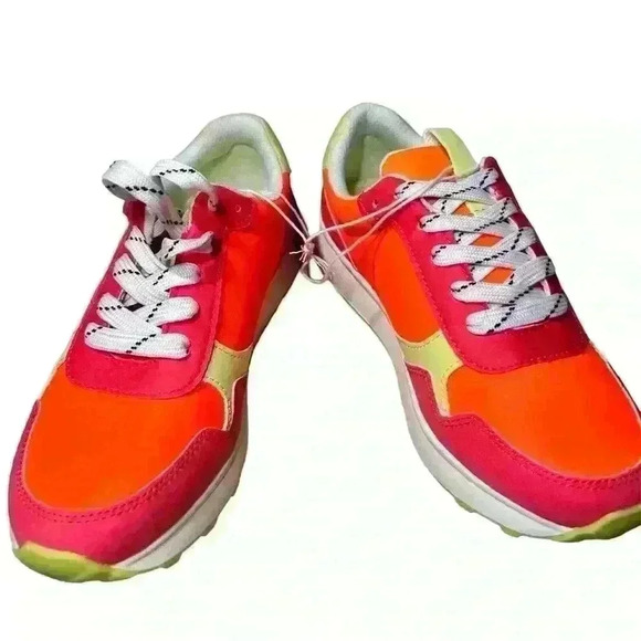NEW W/ tags Serra Retro Neon Sneakers Women's size 7 - Picture 4 of 6